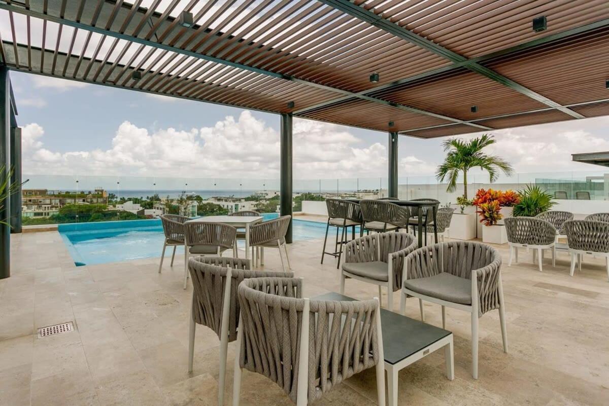 Сasa de vacaciones New Roof Pool With Gym And Wifi Near 5th Half Blk Kids Ok Playa del Carmen